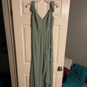 Sage dress